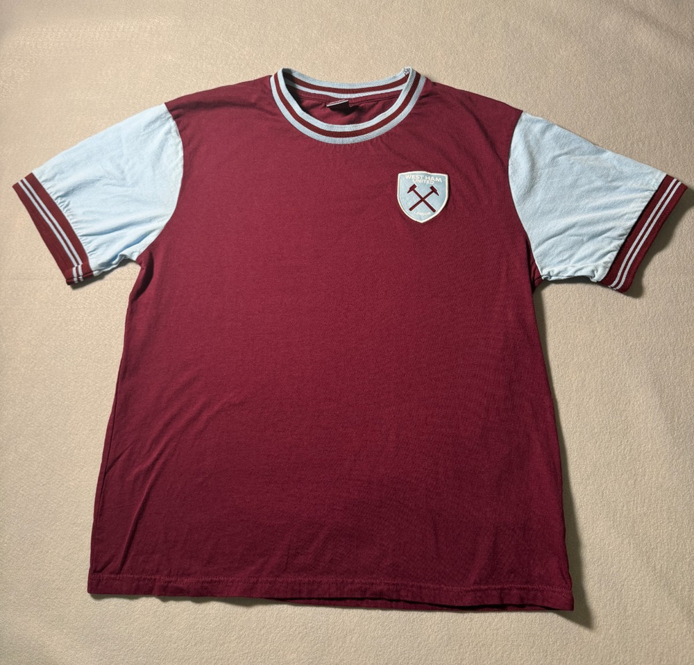 West Ham United Football Club FC London Official Merchandise T-Shirt Size M